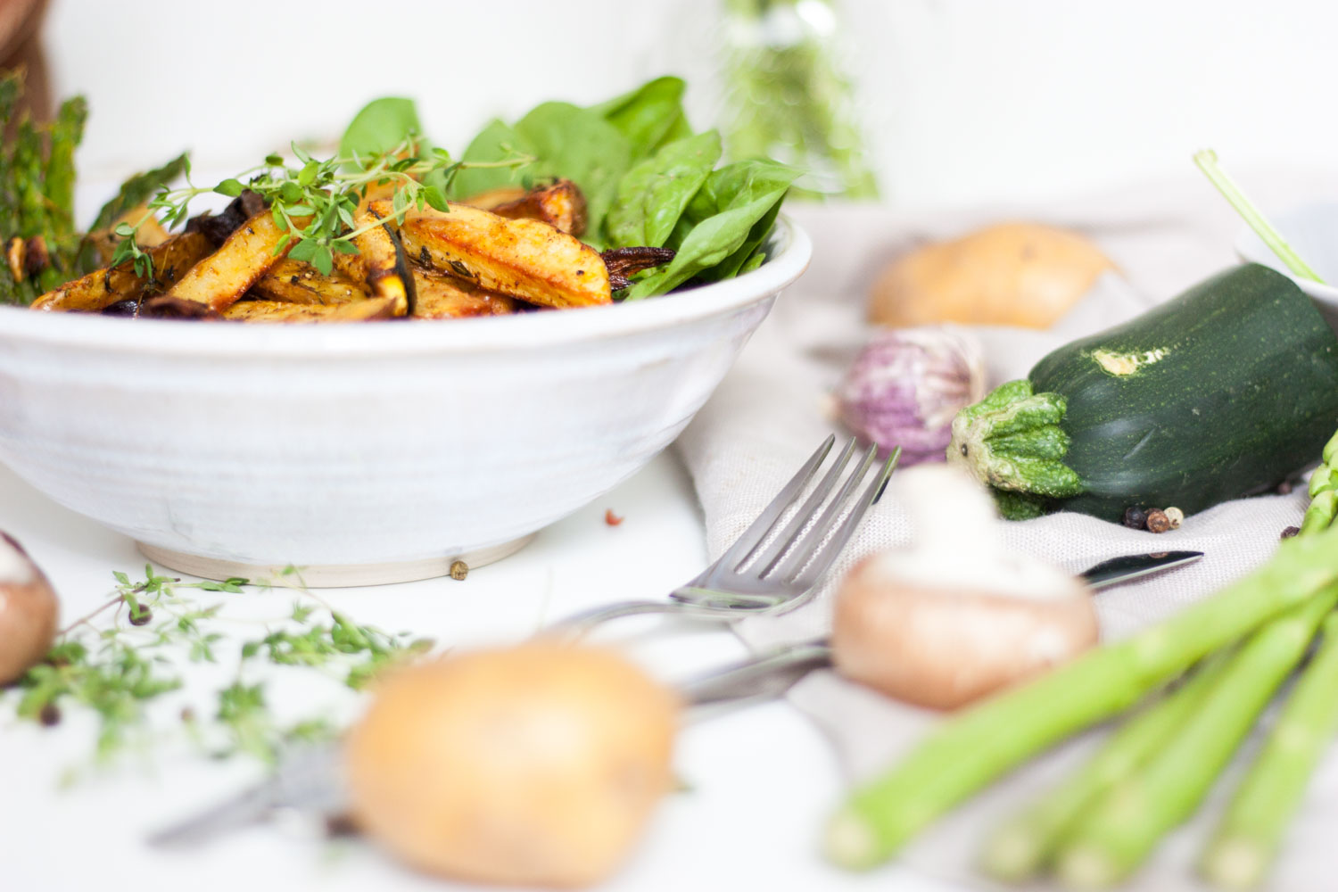 Healthy-Lunchbowl-Spinat-Kichererbsen-Kartoffel-Clean-Eating-Foodblogger-Austria-Giveherglitter-3